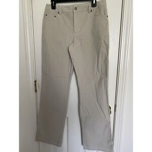Rafaella corduroy Jean women's SIZE 8 Regular Color Cream‎ / Beige Waist 31"